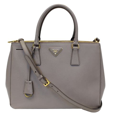 prada saffiano double zip tote replica|prada bag lookup.